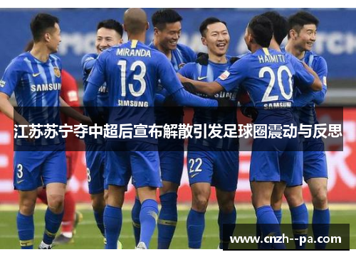 江苏苏宁夺中超后宣布解散引发足球圈震动与反思 江苏苏宁夺中超后宣布解散引发足球圈震动与反思
